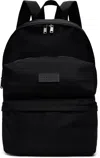 Mm6 Maison Margiela Numbers-patch Backpack In T8013 Black