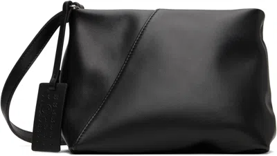 Mm6 Maison Margiela Black Origami Shoulder Bag