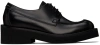 MM6 MAISON MARGIELA BLACK POLISHED OXFORDS