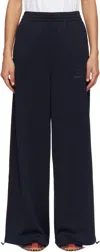 Mm6 Maison Margiela Black Salomon Edition Mesh Sweatpants In Black
