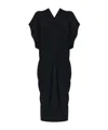 Mm6 Maison Margiela Draped Short-sleeve Dress