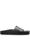 Mm6 Maison Margiela Mm6 By Maison Margiela Asymmetric Open Toe Black Sandals