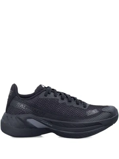 MM6 MAISON MARGIELA BLACK 'SPECTUR 2' SNEAKERS MM6 MAISON MARGIELA