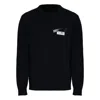 Mm6 Maison Margiela Black Sweaters In Black