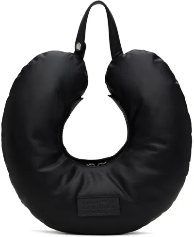 Mm6 Maison Margiela Unisex Black Shoulder Bags