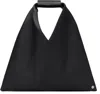 Mm6 Maison Margiela Black Triangle Classic Mini Tote In T8013 Black