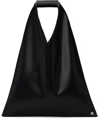 Mm6 Maison Margiela Small Classic Japanese Tote Bag In T8013 Black