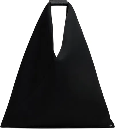 Mm6 Maison Margiela Black Triangle Classic Tote In T8013 Black