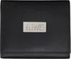 Mm6 Maison Margiela Numeric Logo Wallet In Black