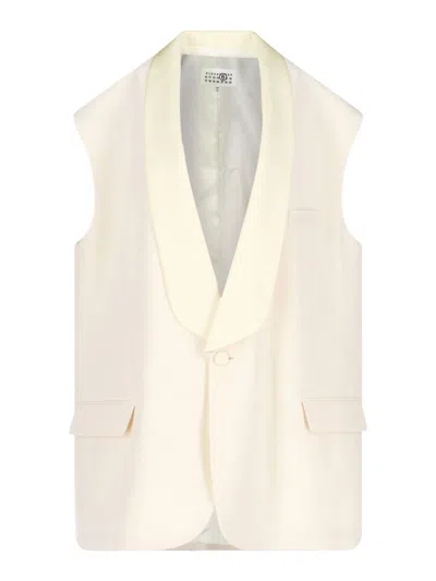 MM6 MAISON MARGIELA BLAZER - BLANCO