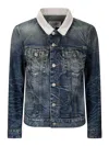 Mm6 Maison Margiela Mm6 By Maison Margiela Denim Jacket With Contrast Collar