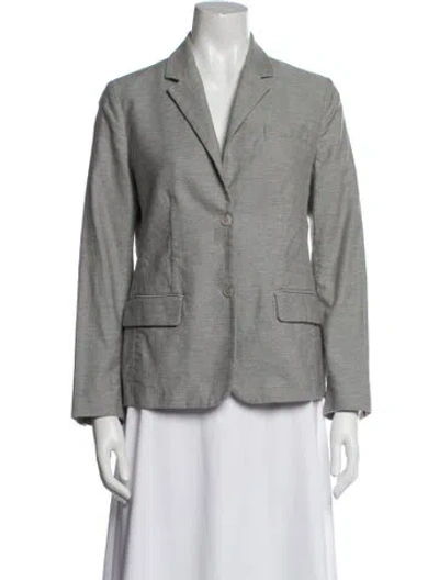 Pre-owned Mm6 Maison Margiela Blazer In Gray