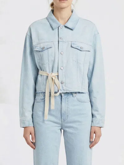 Mm6 Maison Margiela Blazer Woman  In Blue