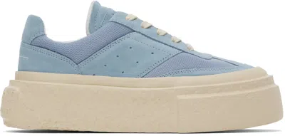 Mm6 Maison Margiela Blue Chunky Gambetta Sneakers In T6137 Skyway