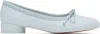 Shop Mm6 Maison Margiela Blue Classic Anatomic Ballerina Flats In T6171 Baby Blue