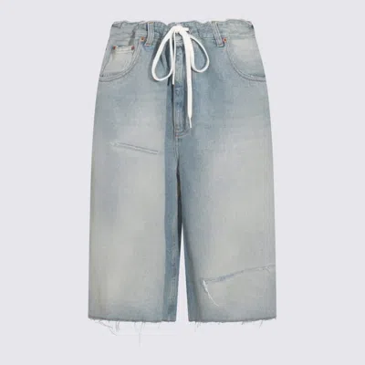 Mm6 Maison Margiela Blue Cotton Denim Jeans