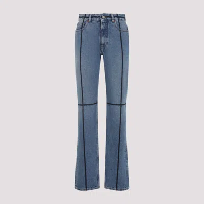 MM6 MAISON MARGIELA BLUE COTTON JEANS