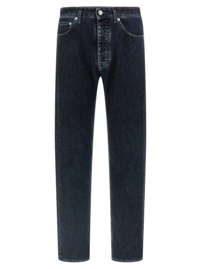 Mm6 Maison Margiela Cotton Straight-leg Jeans In Blue