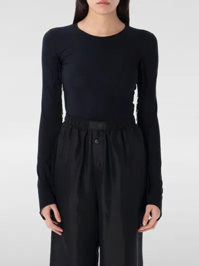 MM6 MAISON MARGIELA TOP MM6 MAISON MARGIELA WOMAN COLOR BLACK,G52443002