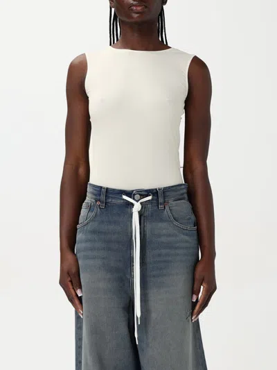 MM6 MAISON MARGIELA TOP MM6 MAISON MARGIELA WOMAN COLOR WHITE,G66713001