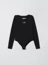 Mm6 Maison Margiela Babies' Bodysuit  Kids Color Black