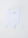 Mm6 Maison Margiela Bodysuit  Kids Color White In White