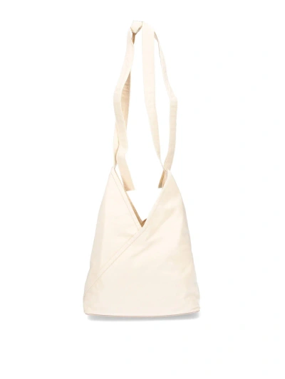 Mm6 Maison Margiela Shoulder Bag In White