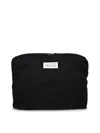 Mm6 Maison Margiela Tracolla Glam Slam In Nylon Nera In Black
