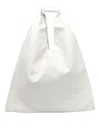 Mm6 Maison Margiela Black Japanese Shoulder Bag In White