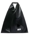 Mm6 Maison Margiela Black Japanese Shoulder Bag In Black