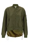 Mm6 Maison Margiela Mm6 By Maison Margiela Hem Bomber Jacket With Contrast Inserts