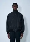 Mm6 Maison Margiela Bomber Jacket In Blue