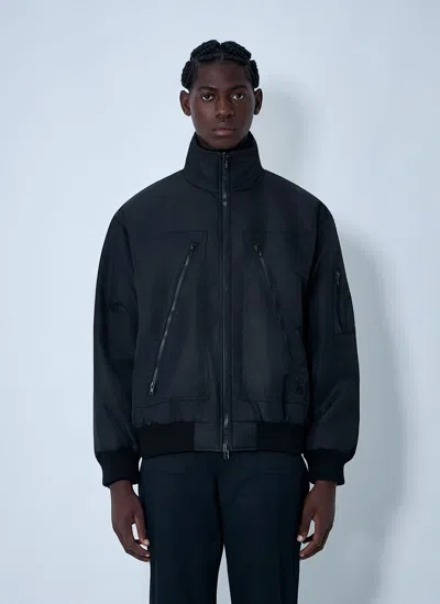 Mm6 Maison Margiela Bomber Jacket In Blue