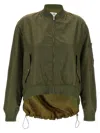 Mm6 Maison Margiela Bomber Jacket Casual Jackets And Parka In Green