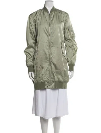 Pre-owned Mm6 Maison Margiela Bomber Jacket In Green