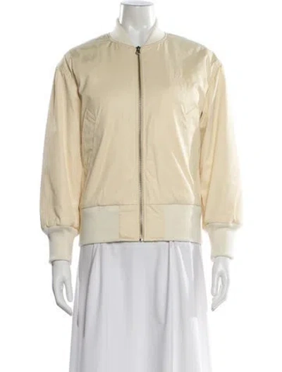Pre-owned Mm6 Maison Margiela Bomber Jacket In Yellow