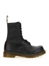 Mm6 Maison Margiela Mm6 X Dr. Martens Boots In Black/black