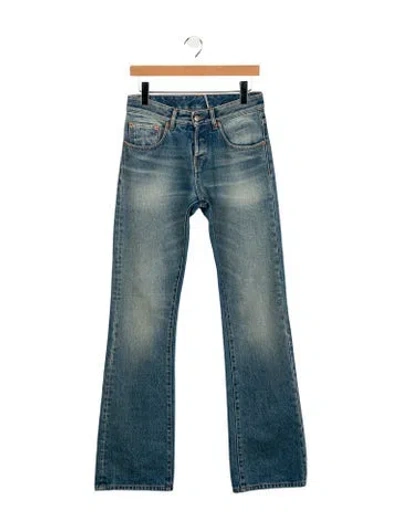 Pre-owned Mm6 Maison Margiela Bootcut Jeans W/ Tags In Blue