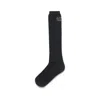 Mm6 Maison Margiela Stretch Viscose Blend Socks In Black