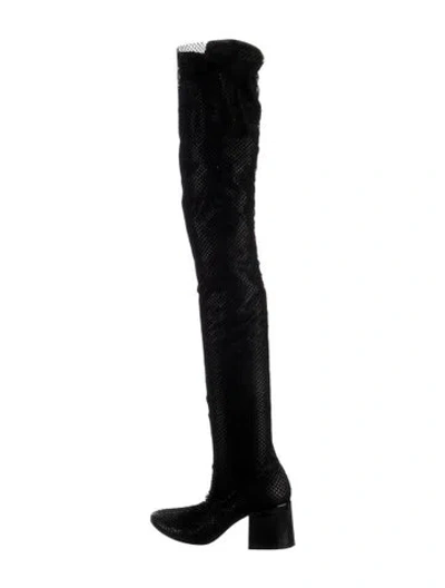 Pre-owned Mm6 Maison Margiela Boots In Black