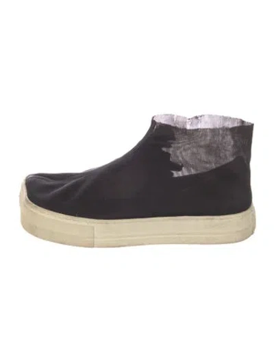 Pre-owned Mm6 Maison Margiela Boots In Blue