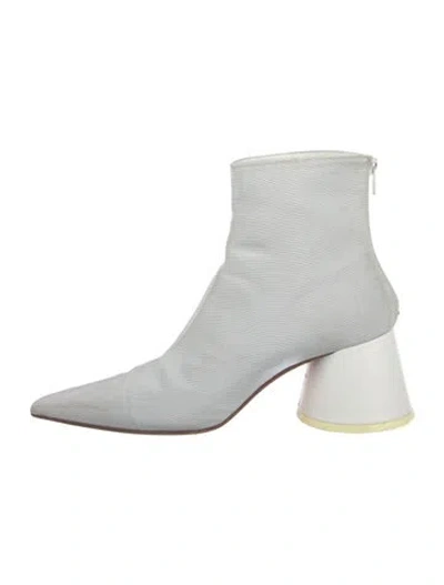 Pre-owned Mm6 Maison Margiela Boots In Gray
