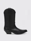 Mm6 Maison Margiela Mm6 By Maison Margiela Pointed Toe High Shaft Black Boots In Black