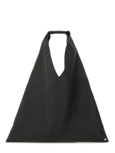 Mm6 Maison Margiela Borsa A Mano Japanese Medium In Black