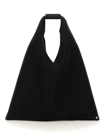 Mm6 Maison Margiela Hand Bag "japanese" Medium In Black