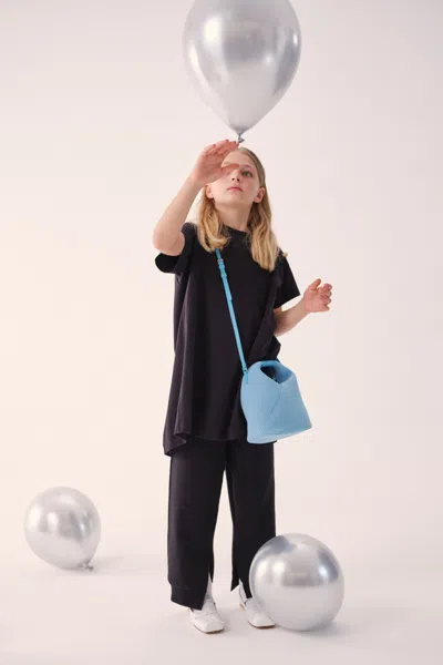 Mm6 Maison Margiela Cross-body Bag With Logo In Blue