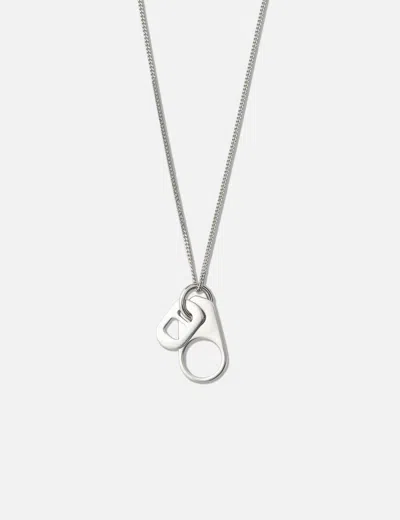Mm6 Maison Margiela Bottle Cap Necklace In Metallic