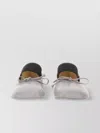 Mm6 Maison Margiela Bow Detail Flat Sole Ballerina Shoes