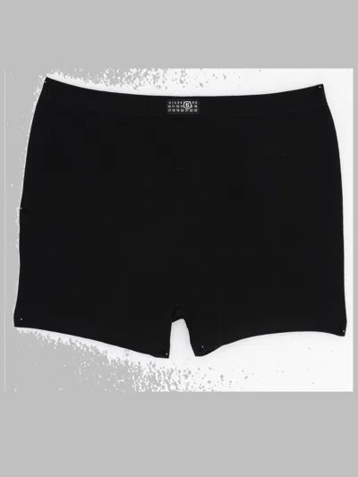 Mm6 Maison Margiela Boxer Elasticizzato In Animal Print