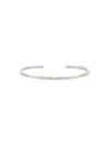 Mm6 Maison Margiela Numeric Minimal Signature Cuff Bracelet